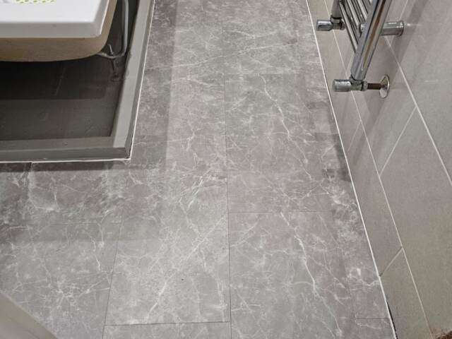 Amtico Signature Grigio Classic Marble installation in Barnes