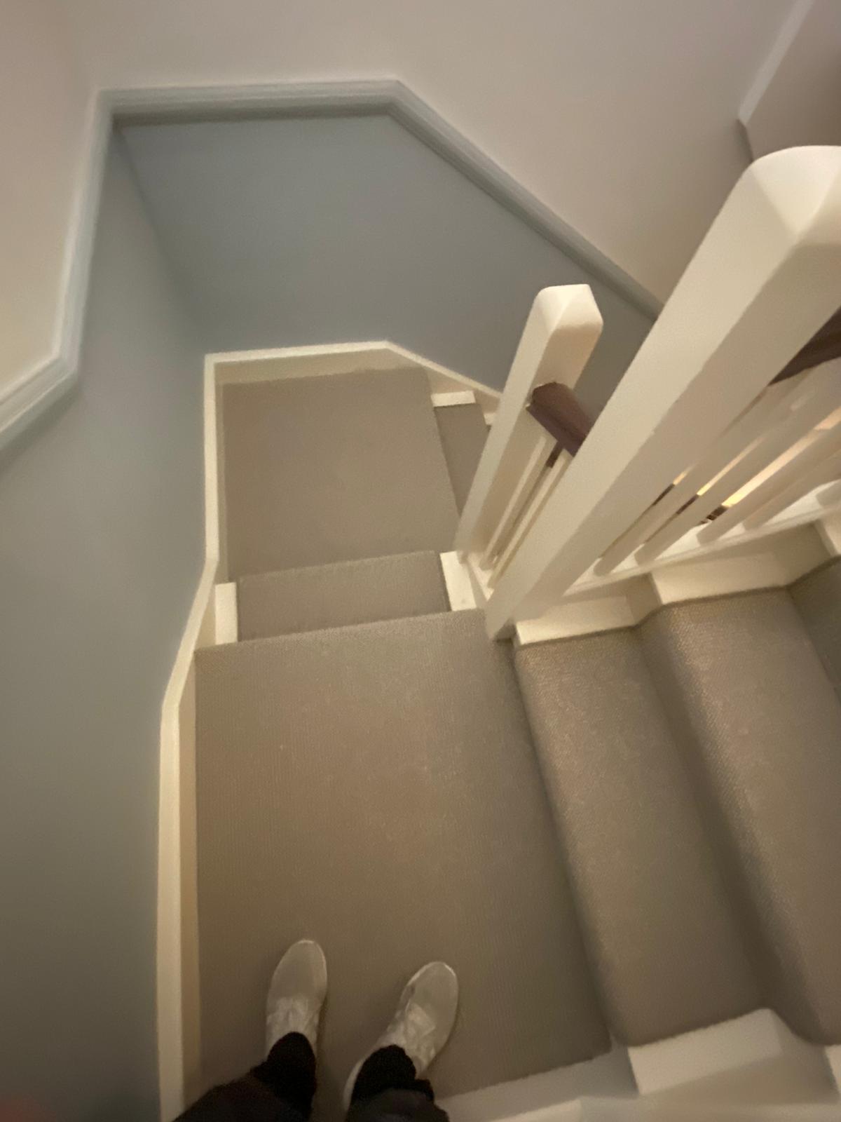 Best Wool Carpets Kensington Sepia 184 installation in Notting Hill-6