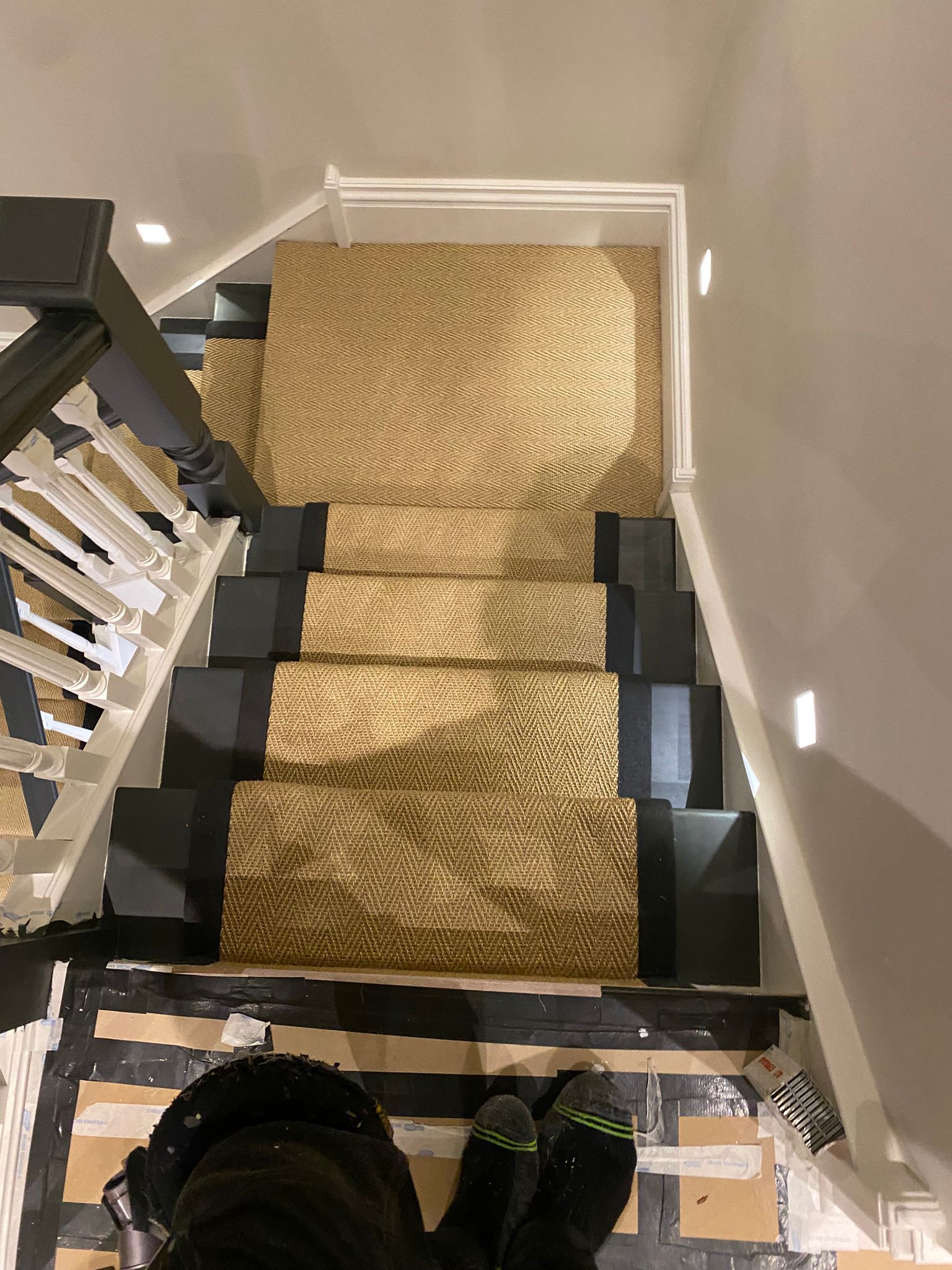 Crucial Trading Harmony Herringbone Light Caramel HH255 carpet fitting in Wandsworth-2