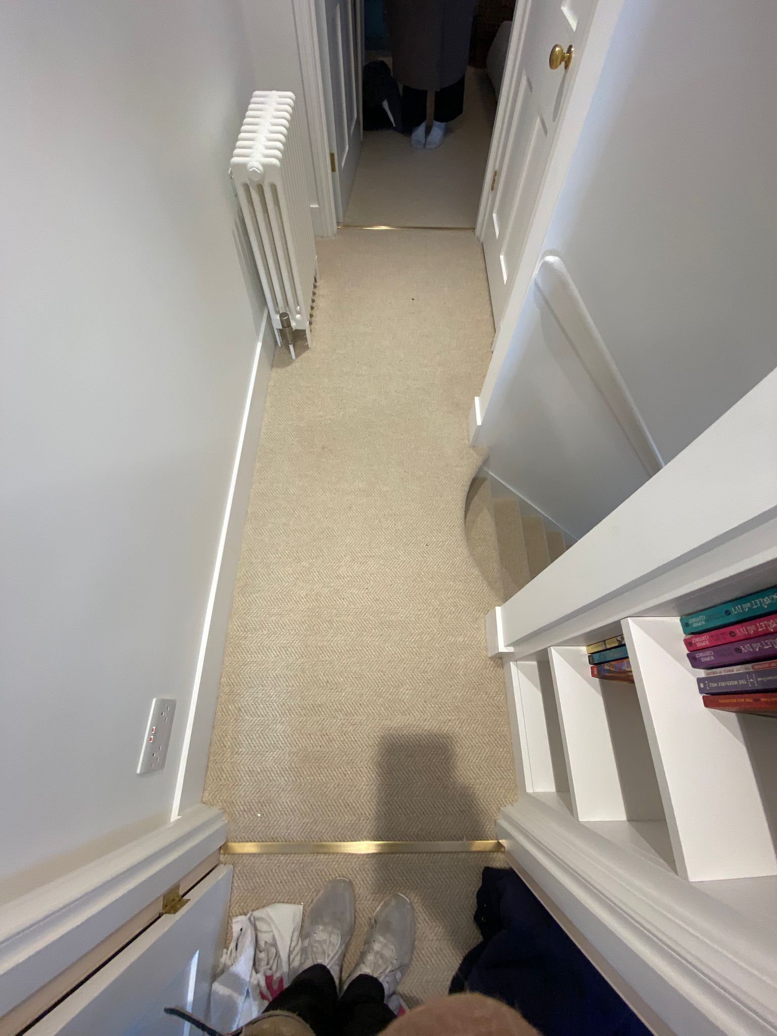 Crucial Trading Harmony Herringbone Light Caramel HH255 carpet installation in Kings Cross-10