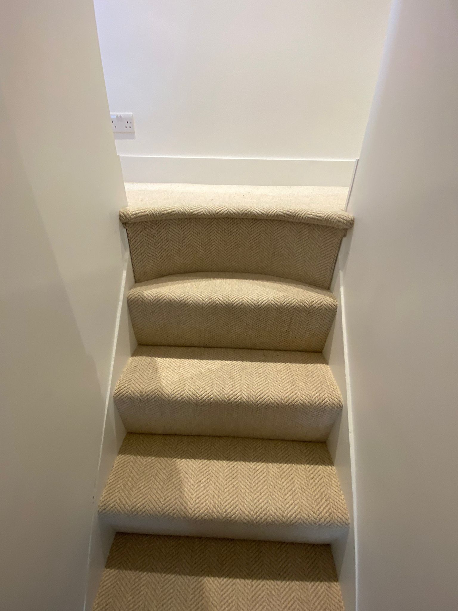 Crucial Trading Harmony Herringbone Light Caramel HH255 carpet installation in Kings Cross-11