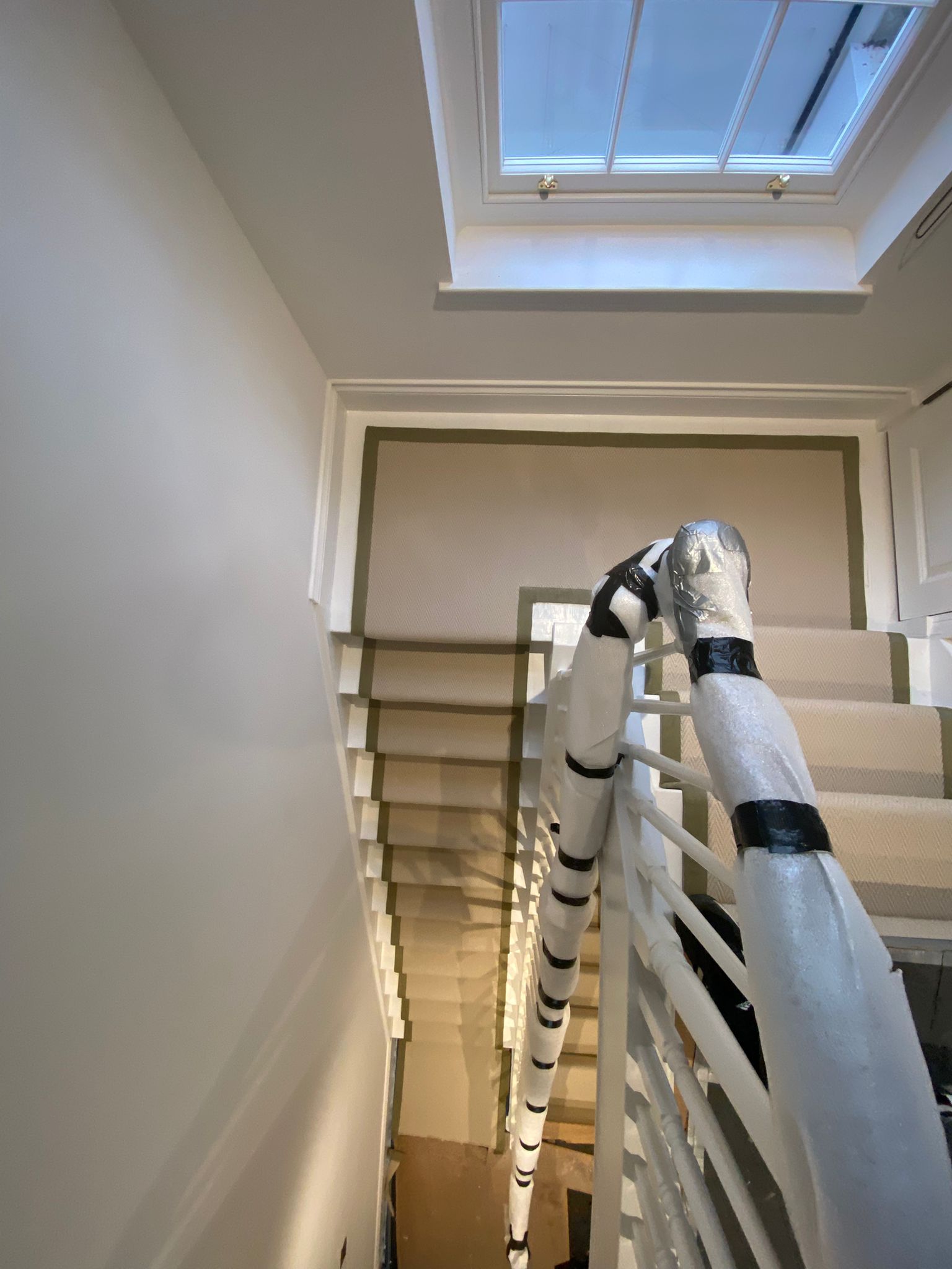Crucial Trading Harmony Herringbone Light Caramel HH255 carpet installation in Kings Cross-5