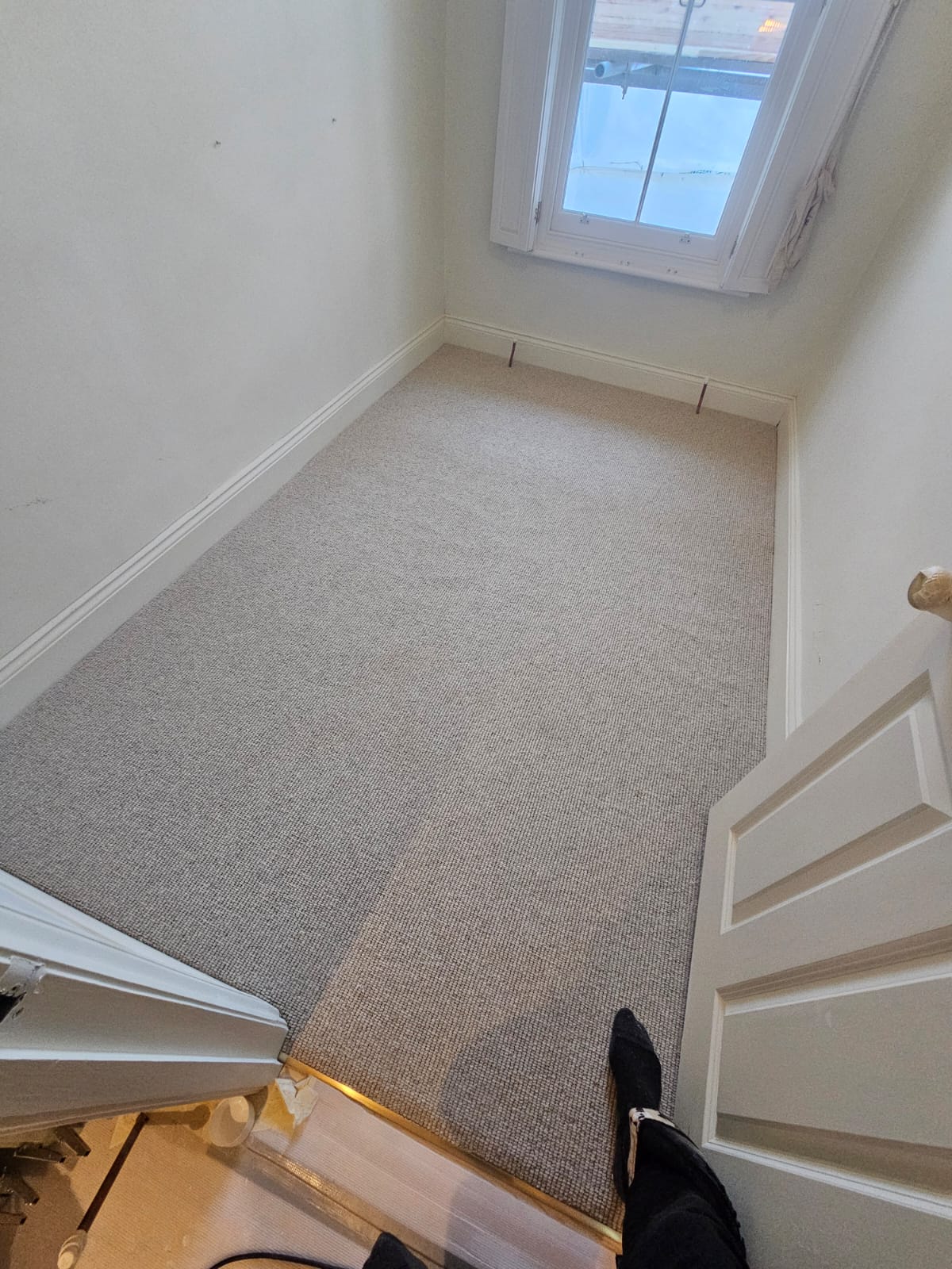 Crucial Trading Wool Rustica Marble RU101 carpet installation in Earls Court-3