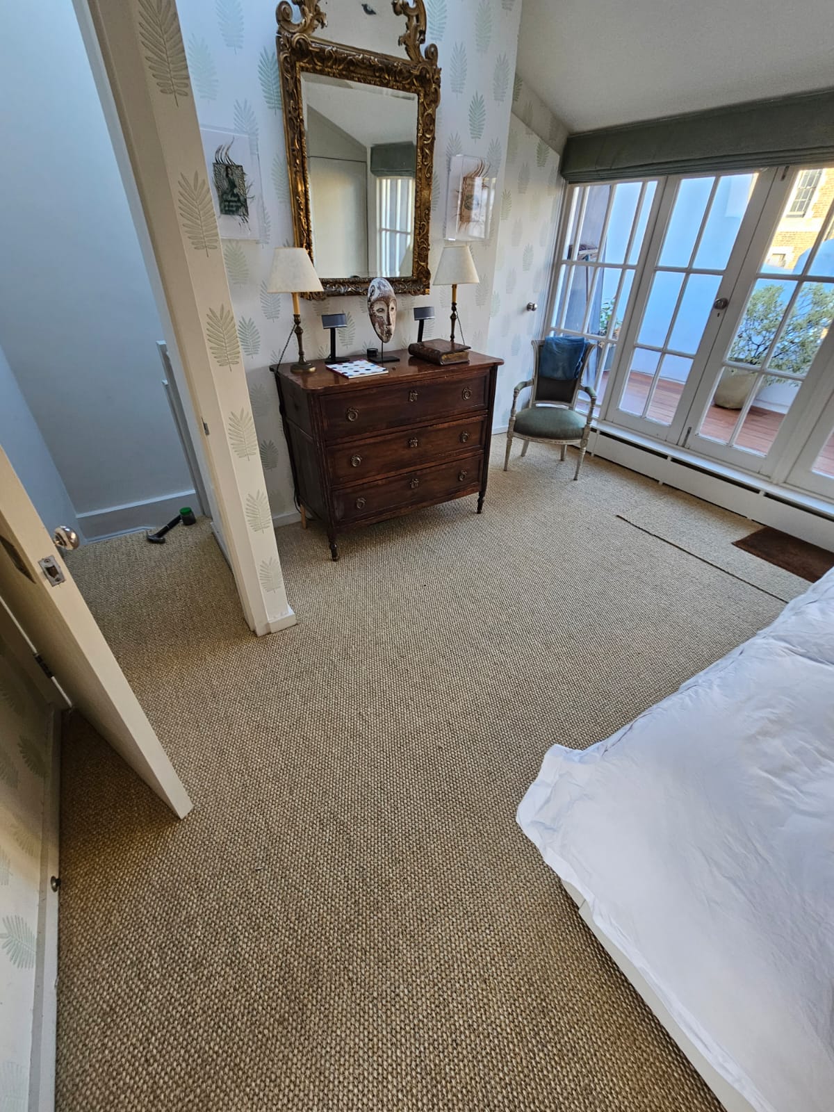 Jabo Carpets Sisal 9425-070 installation in Hammersmith-2