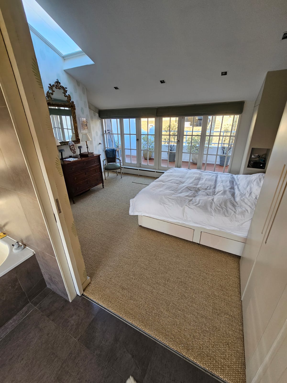 Jabo Carpets Sisal 9425-070 installation in Hammersmith-3