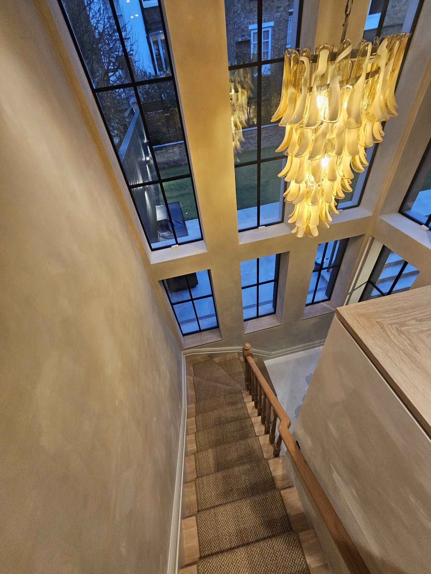 Kersaint Cobb Sisal Tigers Eye Copper carpet installation in Croydon-7