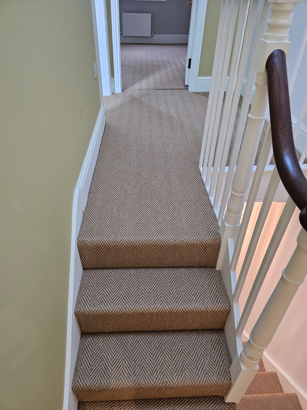 Unnatural Flooring New England Woodstock carpet fitting in Pimlico-1