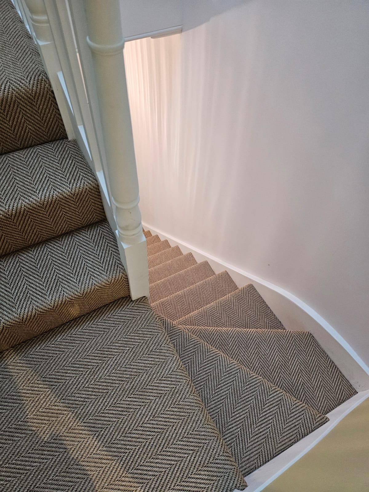 Unnatural Flooring New England Woodstock carpet fitting in Pimlico-4