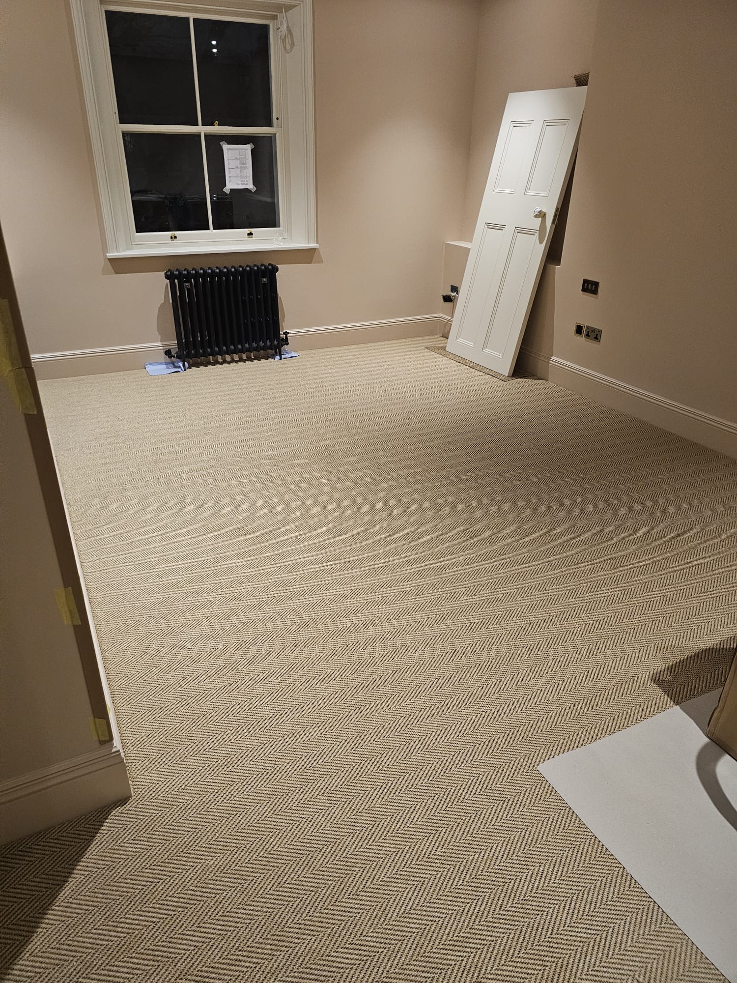 Unnatural Flooring New England Woodstock carpet instalment in Lambeth-1