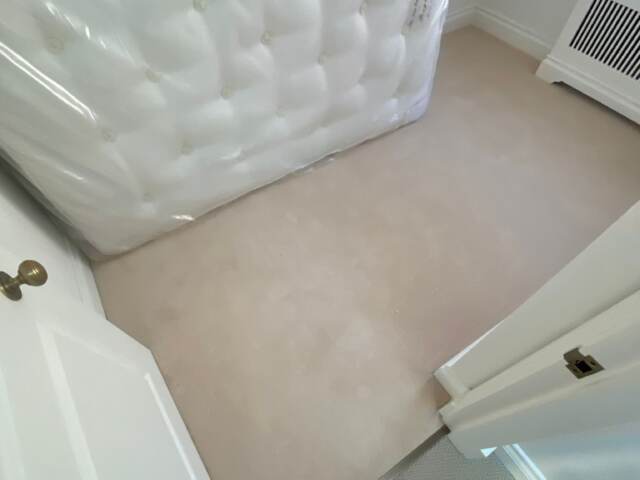 Westex Flooring Prestige Velvet Mascapone carpet installation in Fulham