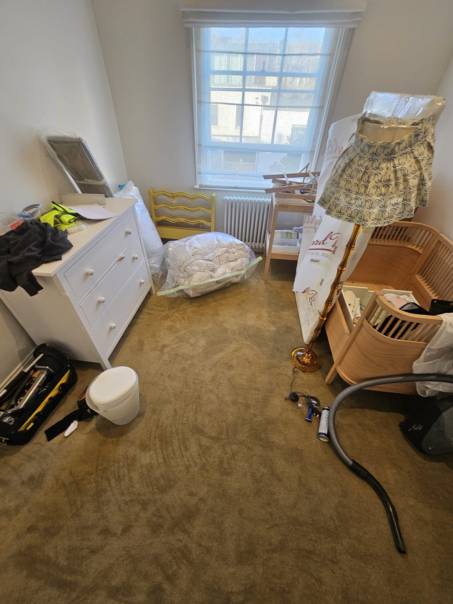 Westex Flooring Ultima Twist Major Eucalyptus carpet installation in Hampstead (2)