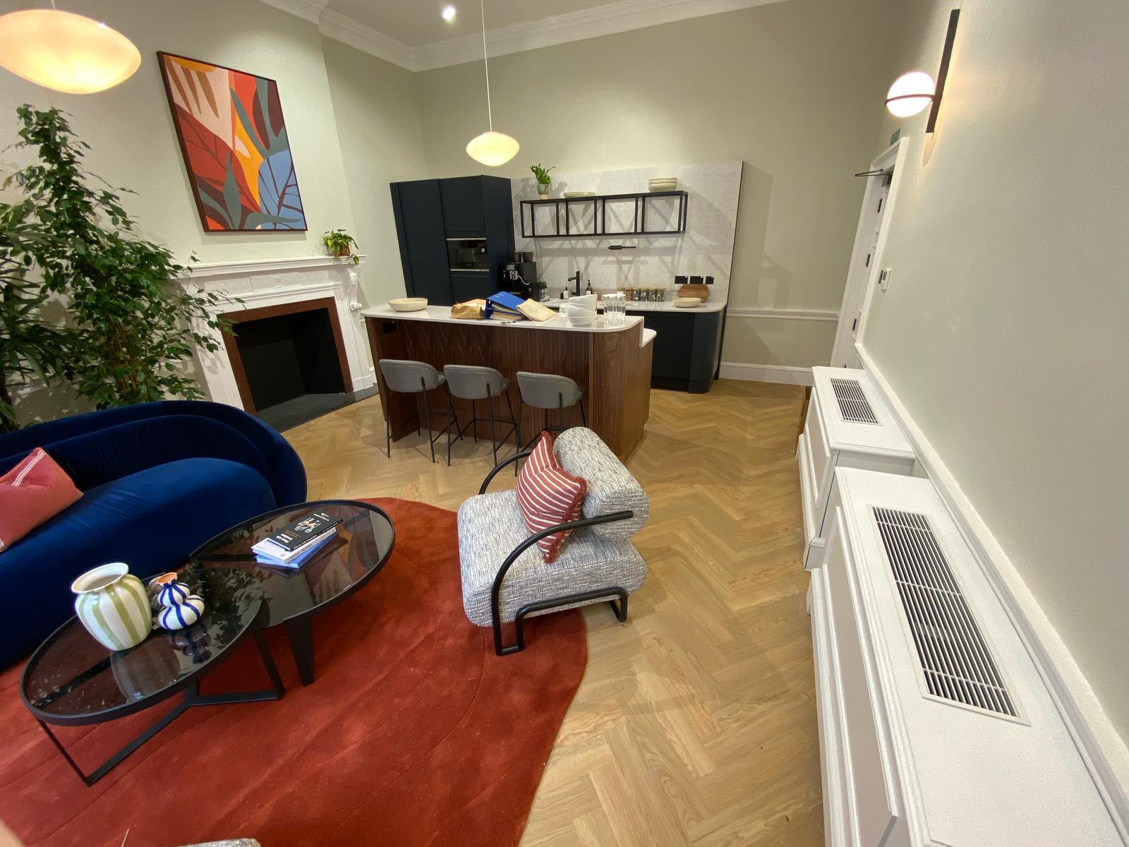 Amtico Spacia Pale Ash installation in-Main