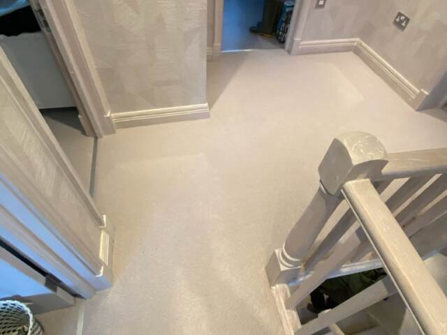 Best Wool Carpets Savoy Silver fitting in Camden