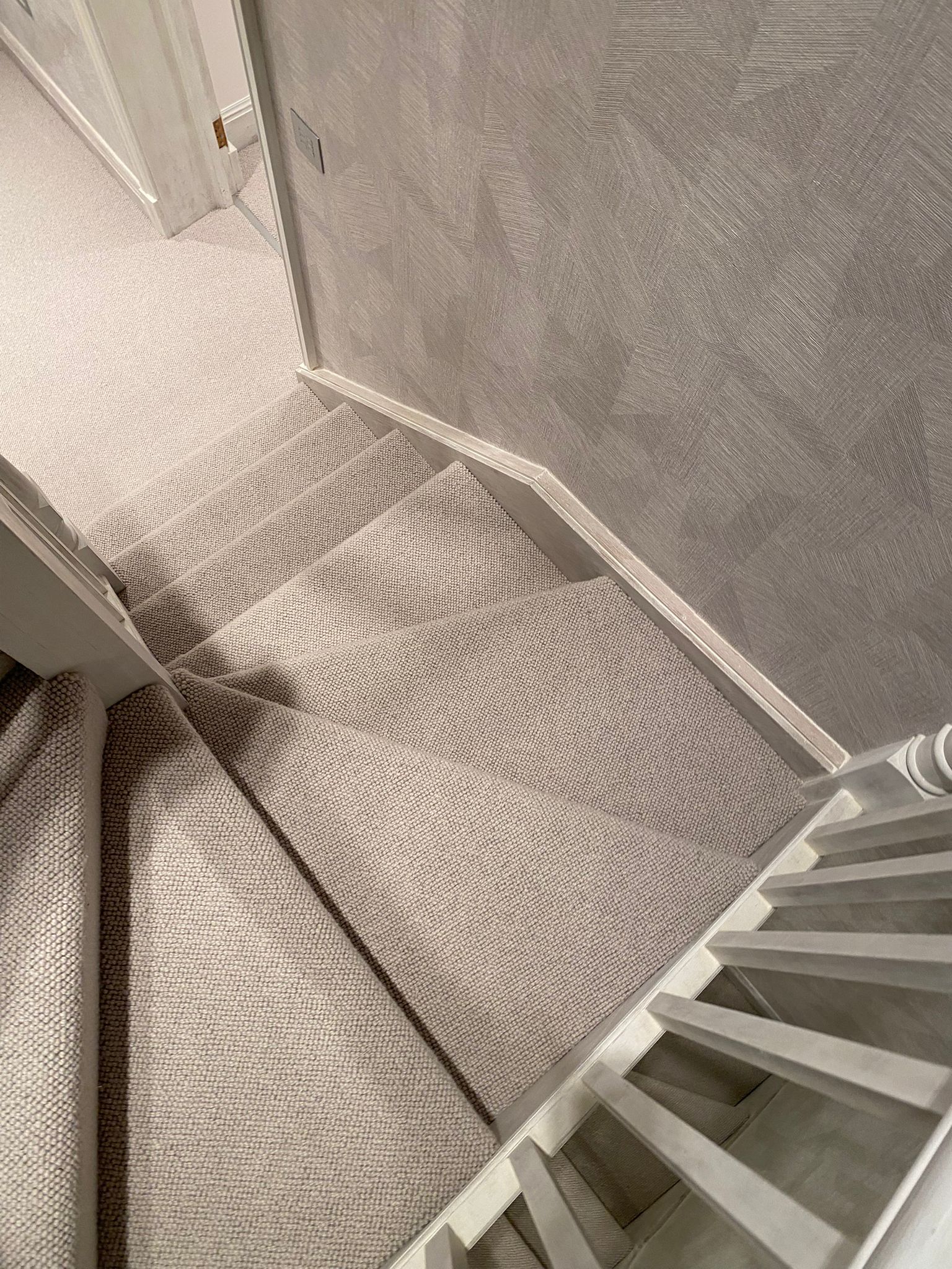 Best Wool Carpets Savoy Silver installation in-1