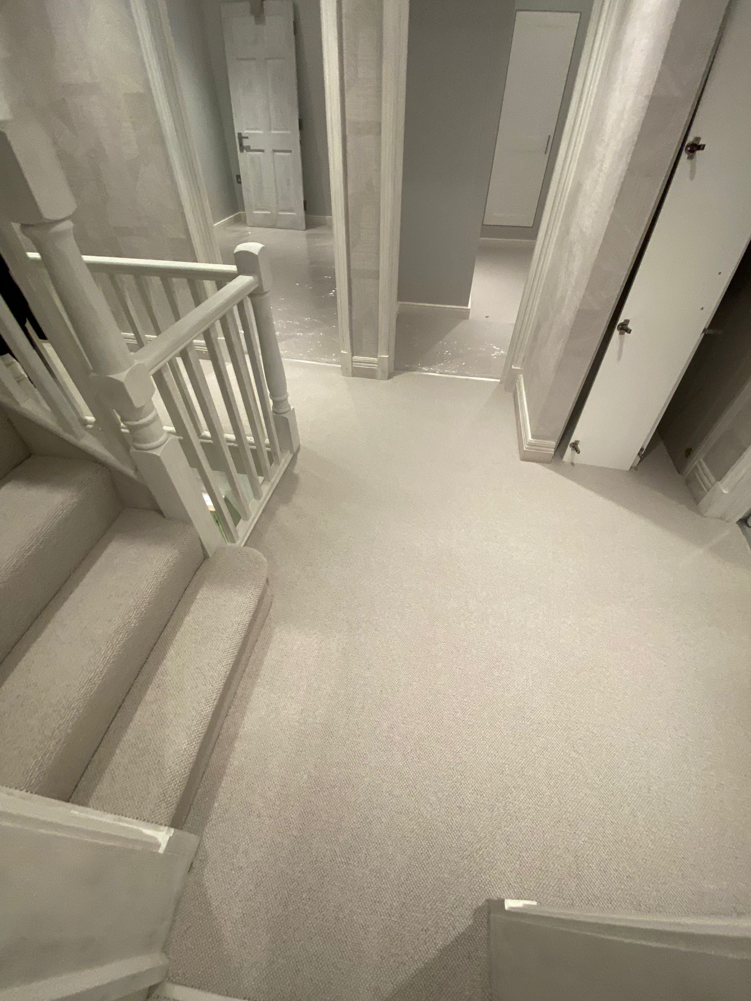Best Wool Carpets Savoy Silver installation in-2