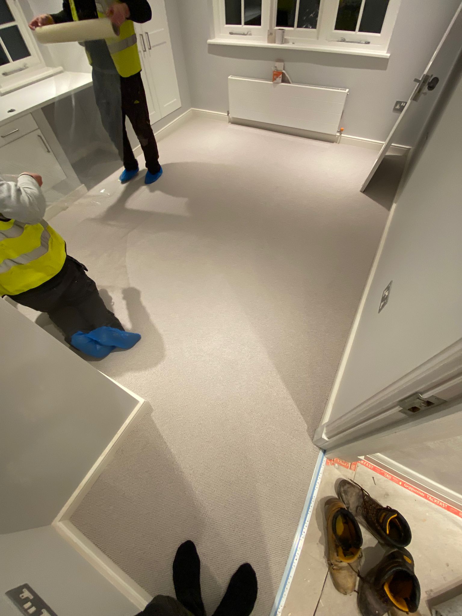 Best Wool Carpets Savoy Silver installation in-7