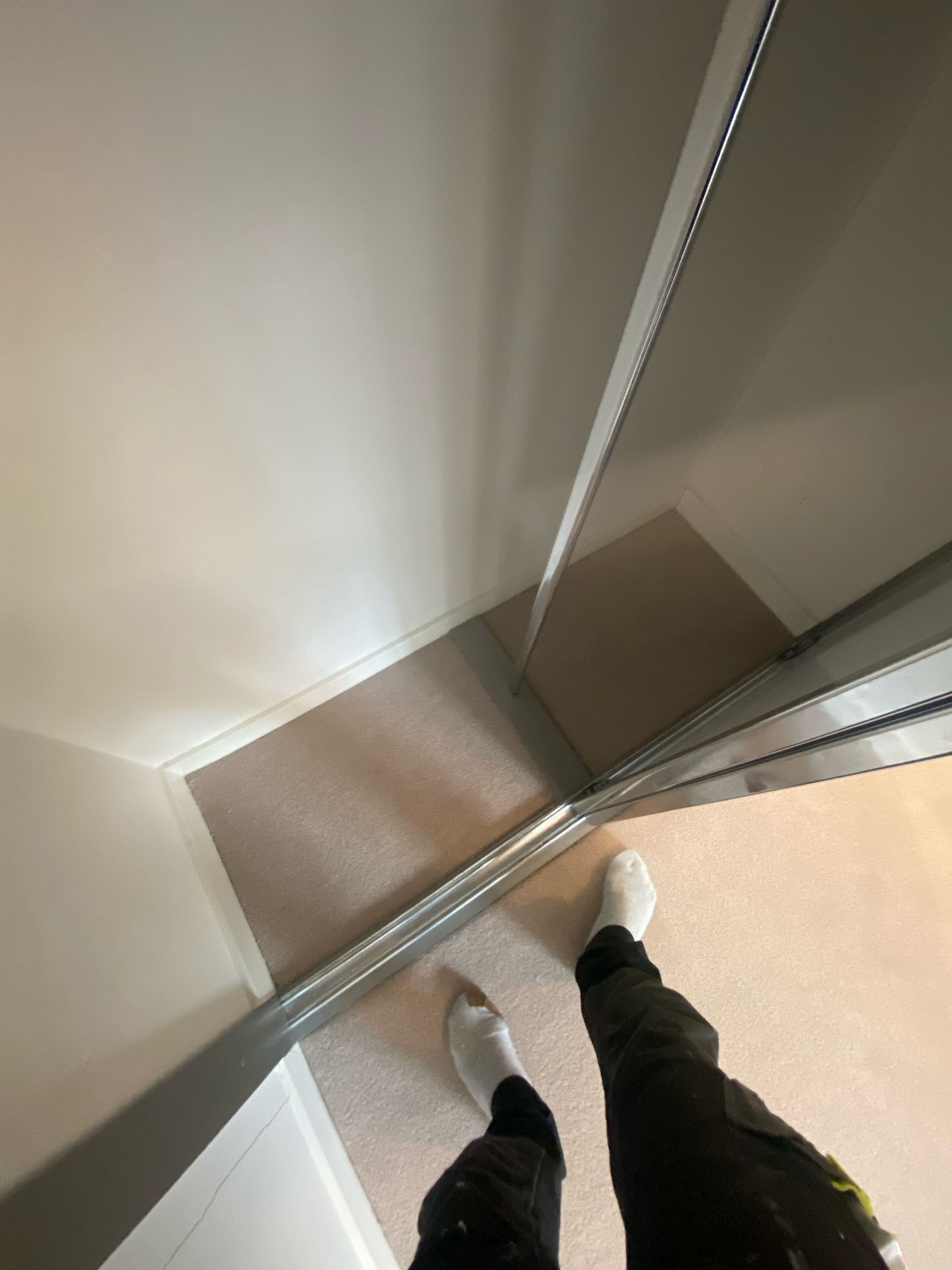 Brockway Carpets Dimensions Plain Pale Stone installation in-3(1)