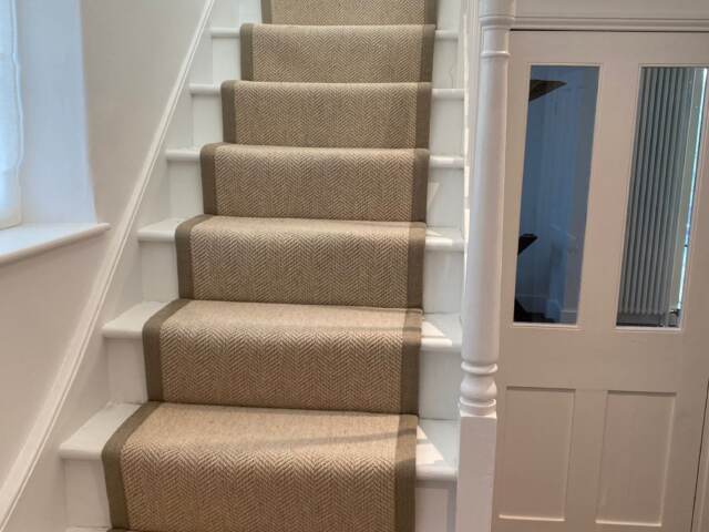 Brockway Carpets Lakeland Herdwick Buttermere Weave LHF0019 installation in Hampstead