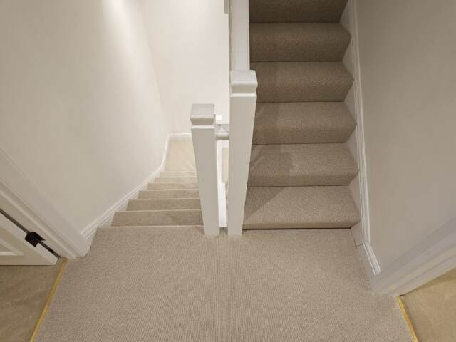 Clarendon Carpets Cavendish Pumice installation in Croydon
