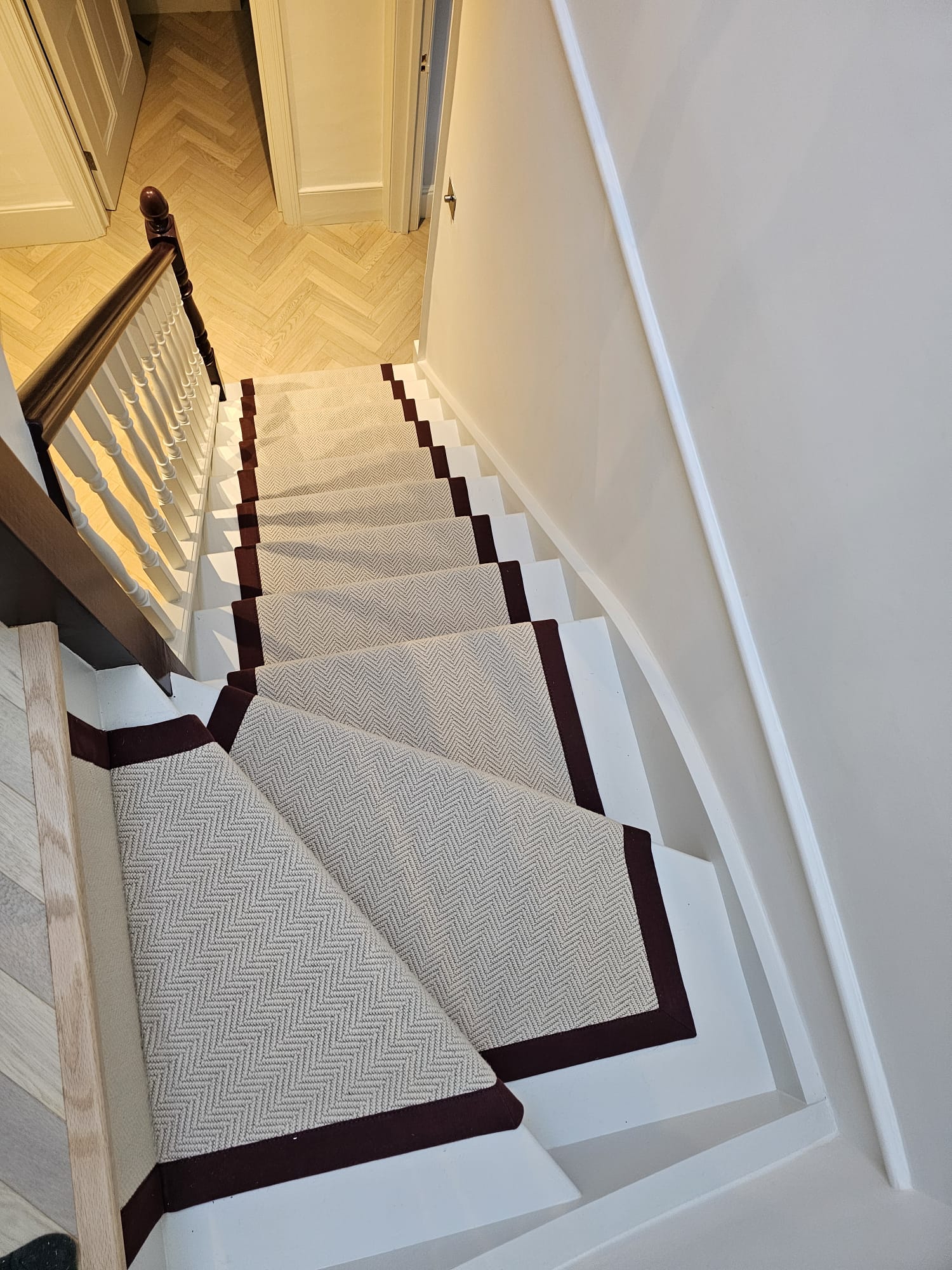 Crucial Trading Alpine Framed Light carpet installation in-Main