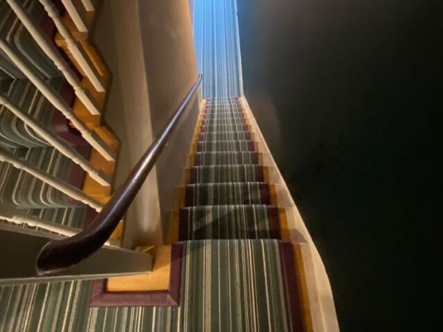 Crucial Trading Biscayne Stripe Evergreen BS106 carpet installation in Acton