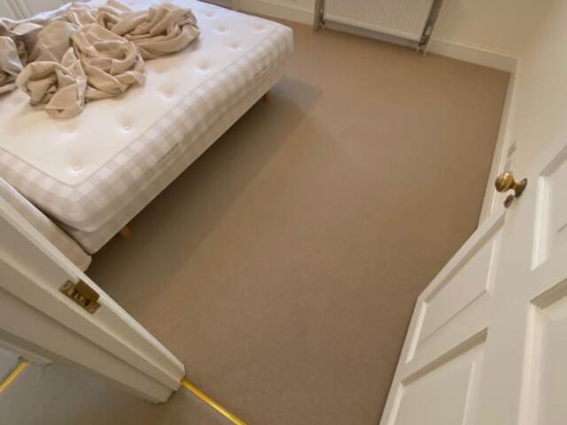 Crucial Trading Wilton Svelte Lichen SV3124 carpet installation in Kilburn