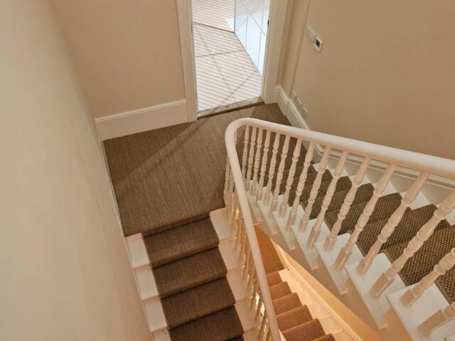 Fibre Carpets Sisal Bengal Ranakpur installation in Kensington