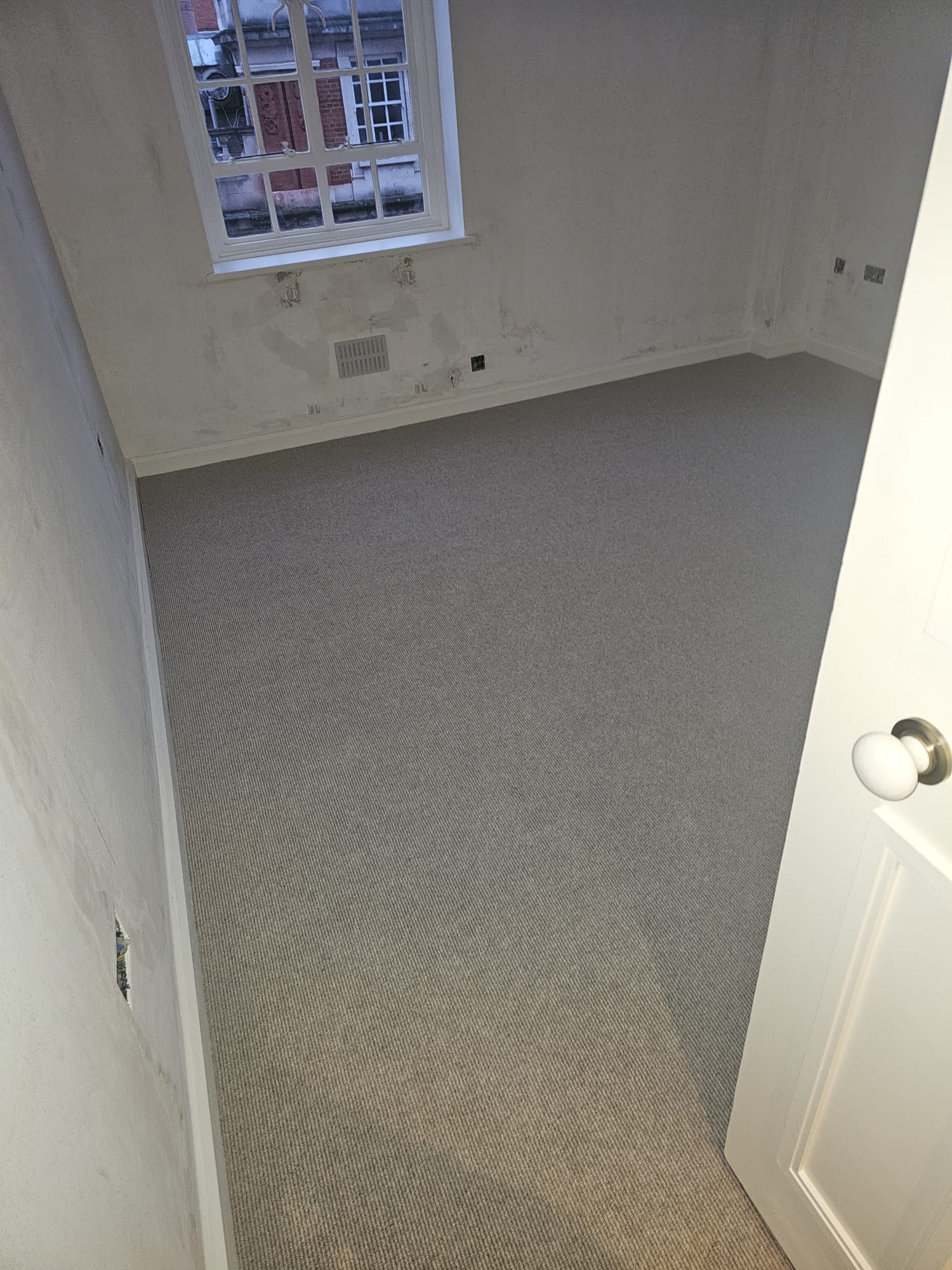 Fibre Carpets Wool Arcadian Kew installation in-2