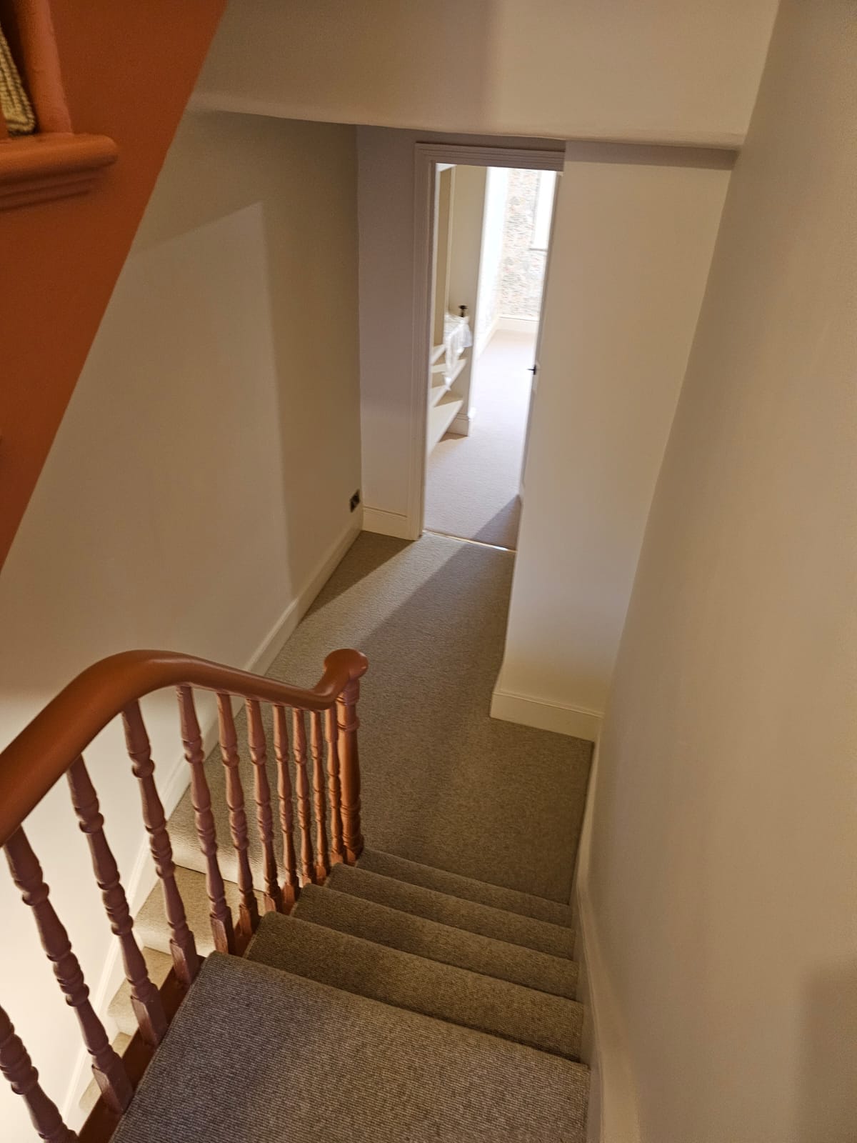 Fibre Carpets Wool Cambrain Rowan installation in-2