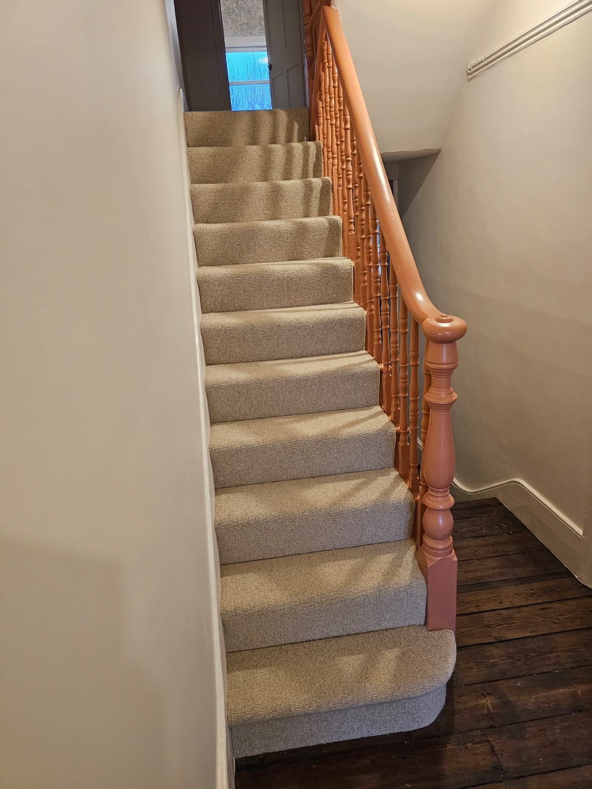 Fibre Carpets Wool Cambrain Rowan installation in-5