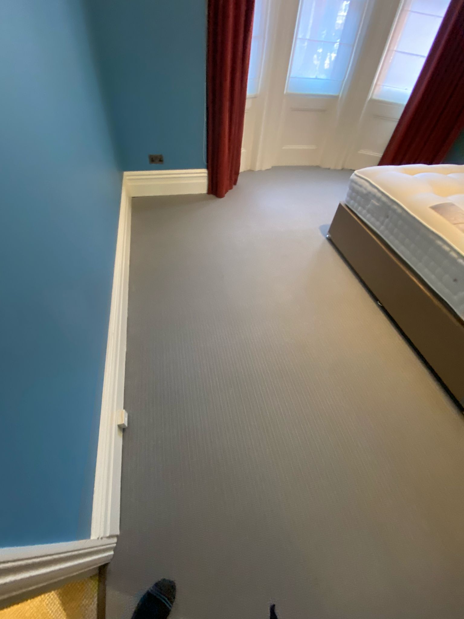 Fibre Carpets Wool Holland Park Melbury installation in-2