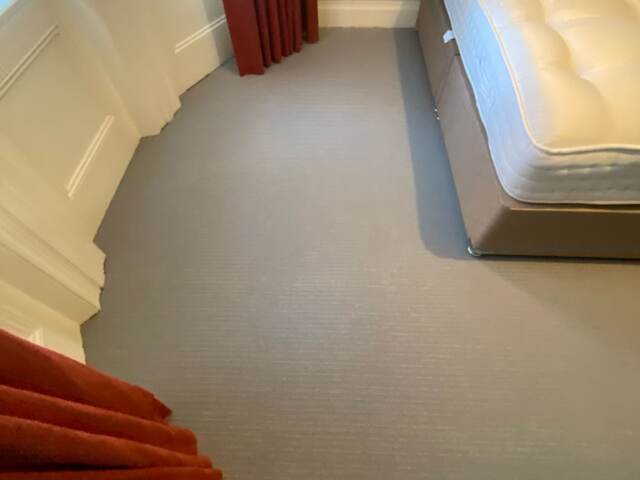 Fibre Carpets Wool Holland Park Melbury installation in Kilburn