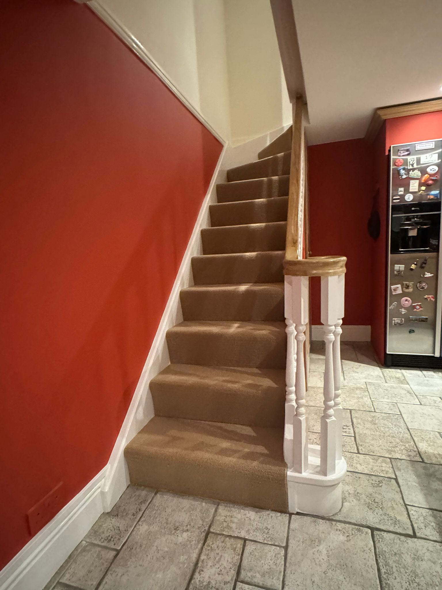 Westex Flooring Natural Loop Briar Corn carpet installation in-1