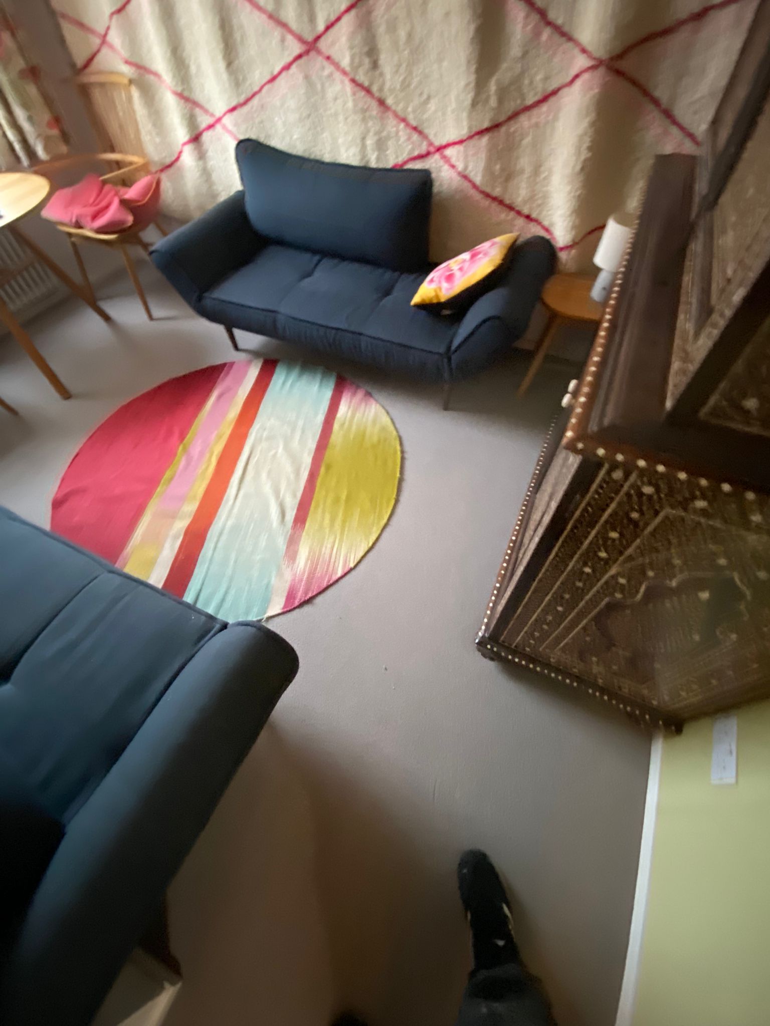 Westex Flooring Natural Loop Collection Cable Cobble carpet installation in-1