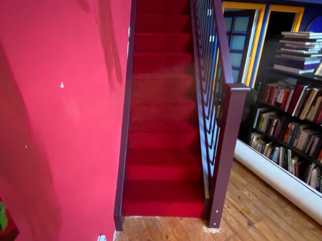 Westex Flooring Ultima Twist Major Classic Red carpet installation in Putney