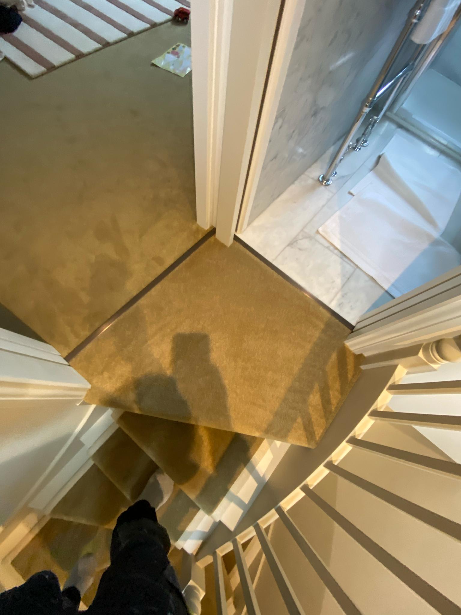 Westex Flooring Ultima Twist Major Eucalyptus carpet installation in-5