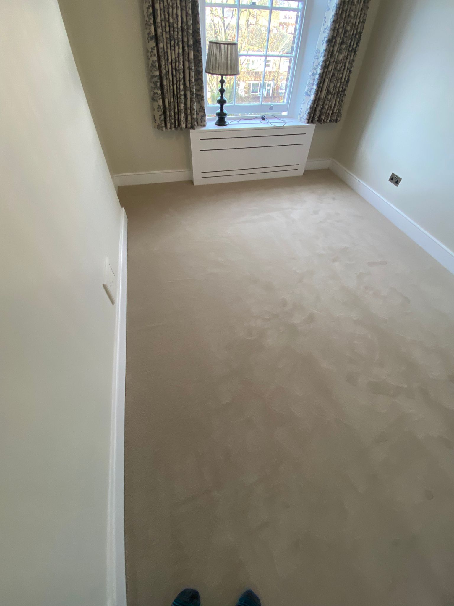 Westex Flooring Westend Velvet Marshmallow carpet installation in-1