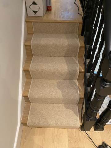 Cormar Carpets Fairisle Oakflake installation in-1