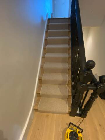 Cormar Carpets Fairisle Oakflake installation in-2