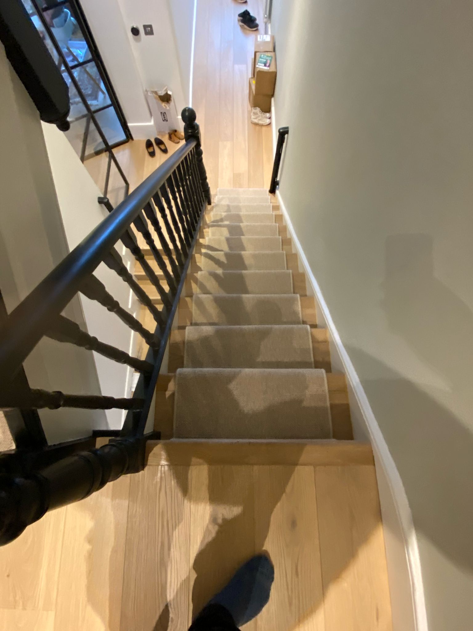 Cormar Carpets Fairisle Oakflake installation in-4