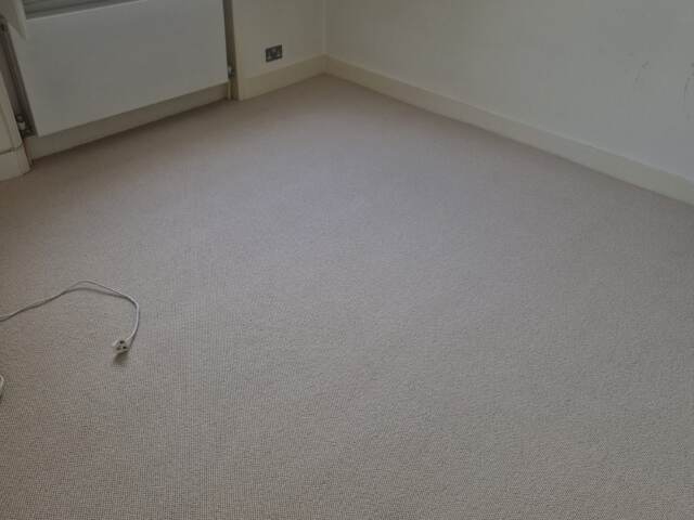 Elements London Havana Plains Blanco carpet installation in Battersea