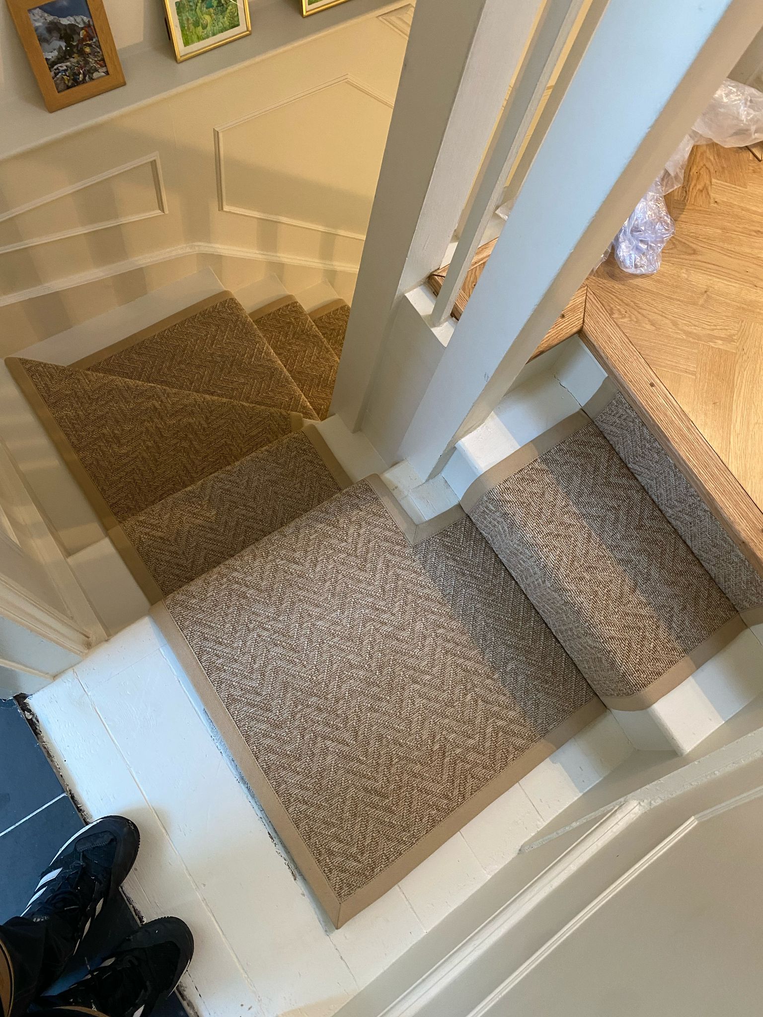 Unnatural Flooring New England Chicopee NE6038 carpet installation in-1