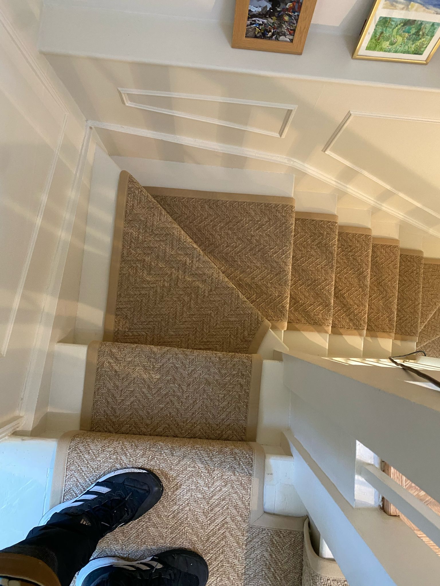 Unnatural Flooring New England Chicopee NE6038 carpet installation in-7