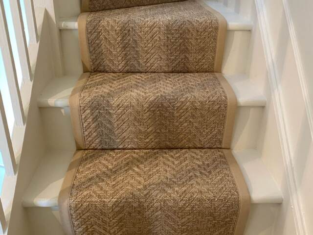 Unnatural Flooring New England Chicopee NE6038 carpet installation in Wimbledon