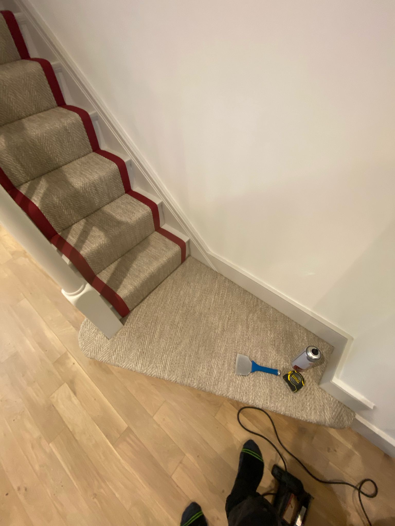 Unnatural Flooring New England Stockbridge carpet installation in-1