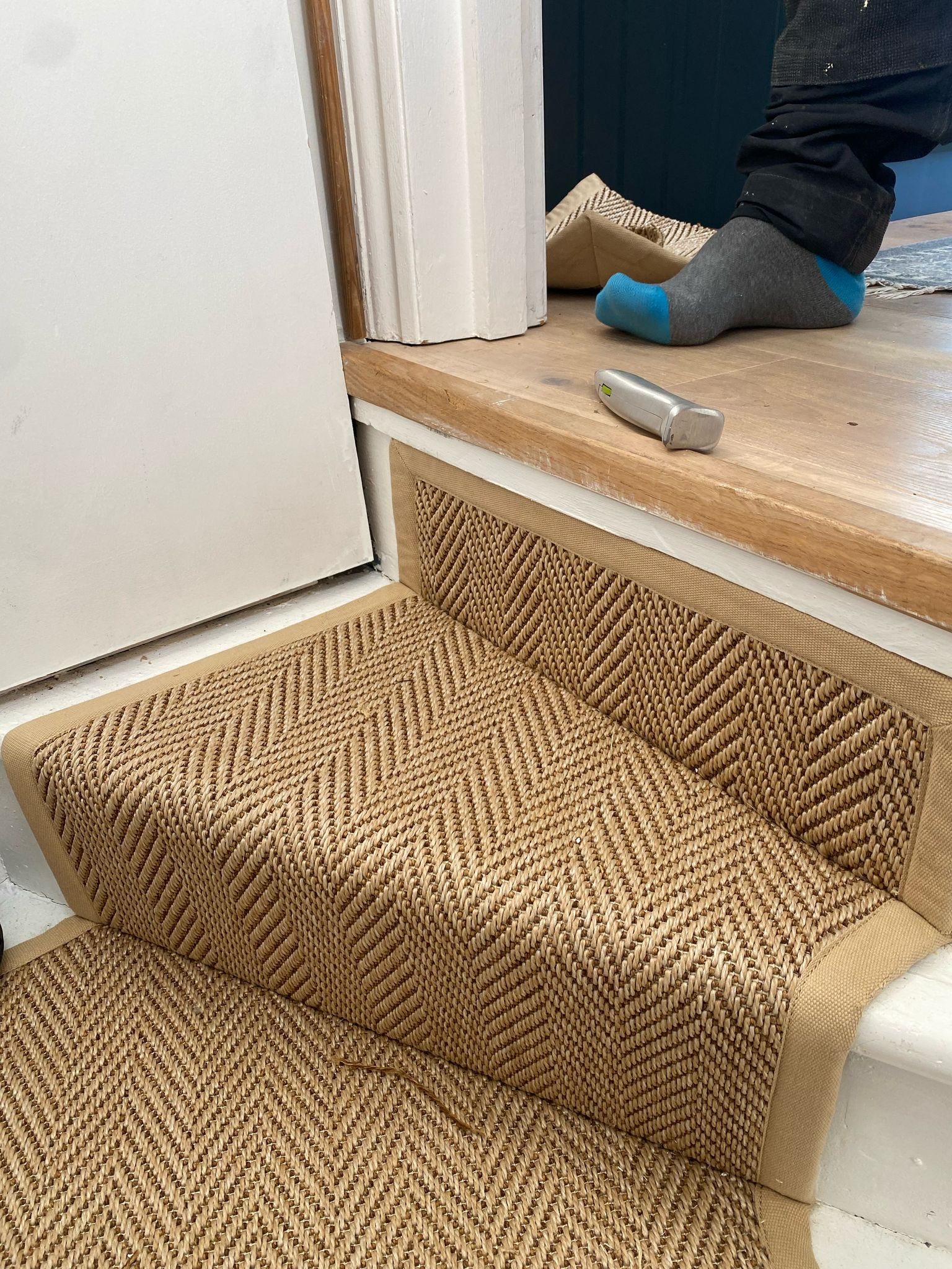 Unnatural Flooring New England Woodstock carpet fitting in-1