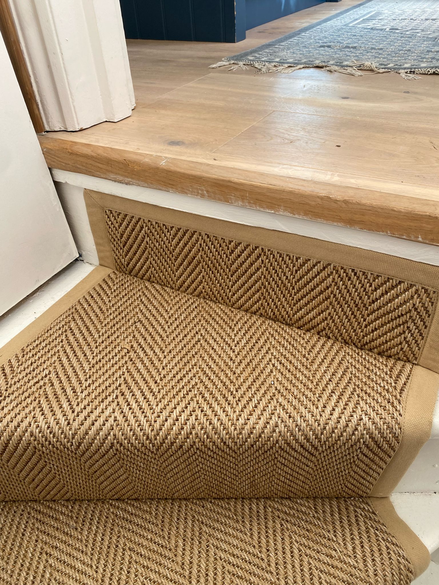 Unnatural Flooring New England Woodstock carpet fitting in-Main