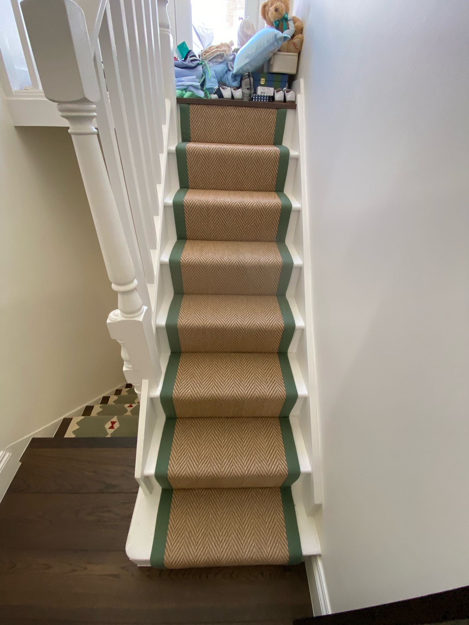 Unnatural Flooring New England Woodstock carpet installation in-4