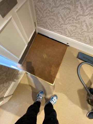 Unnatural Flooring The Isles Jura IS002 carpet installation in-6