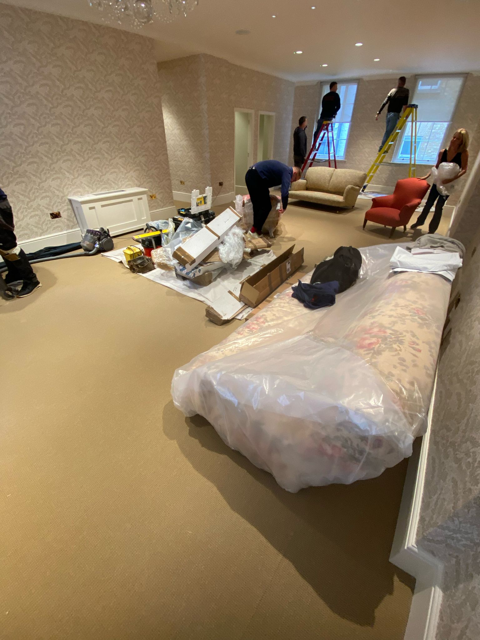 Unnatural Flooring The Isles Jura IS002 carpet installation in-8